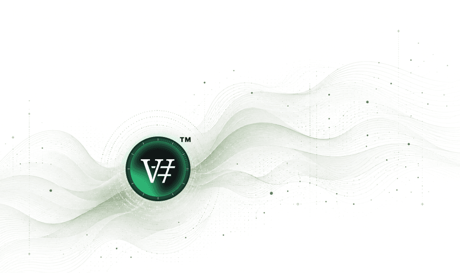 Vigor symbol over pattern helix